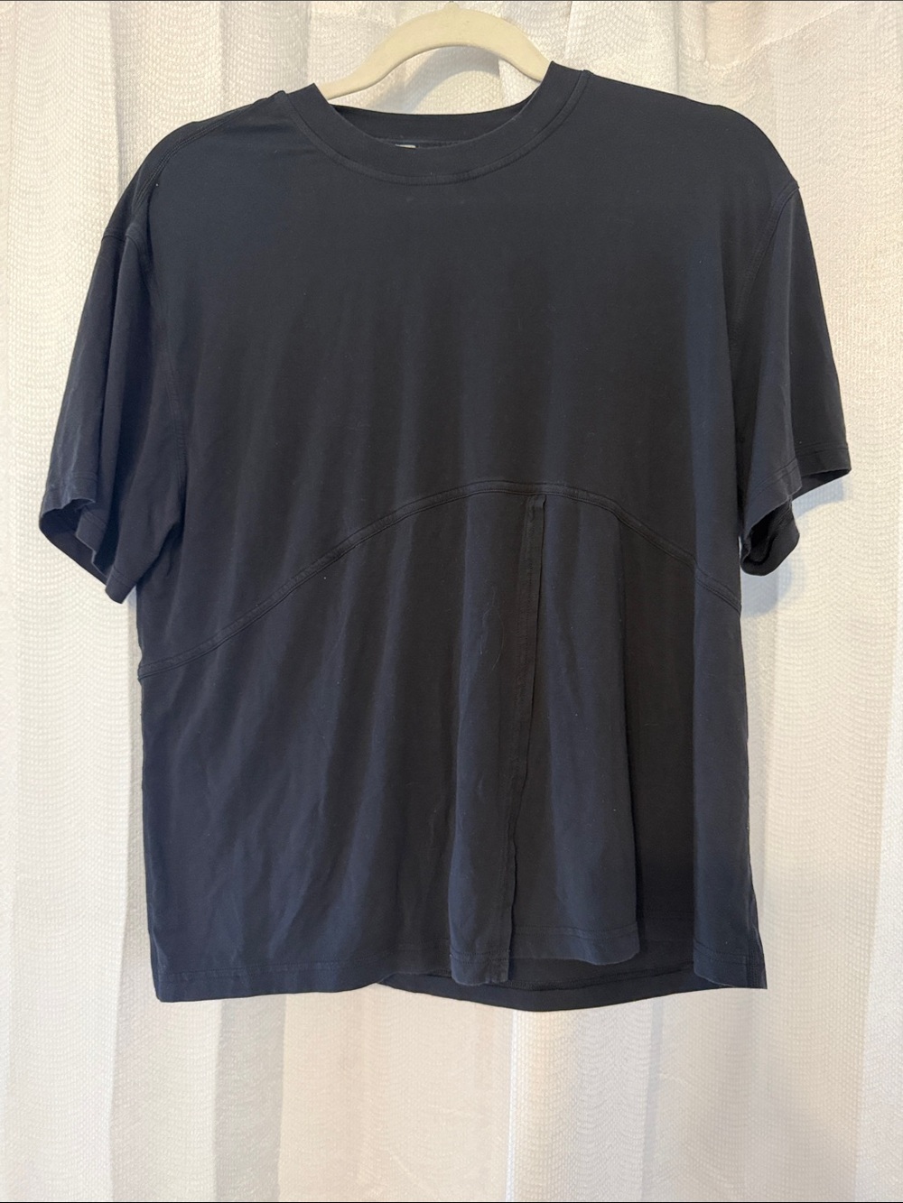 lululemon athletica Black Short Sleeve Crew Tee